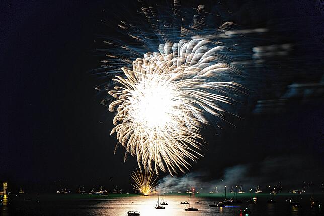 Bild 23: Bilder vom Seehasenfest-Feuerwerk 2022