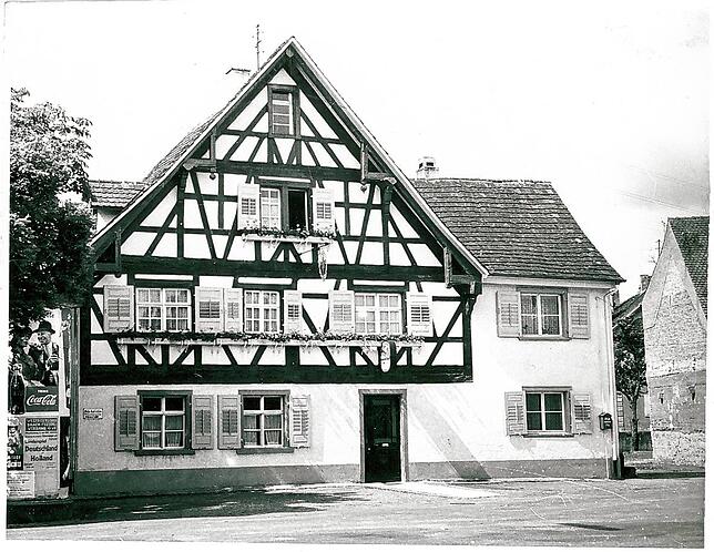 So sah das Gasthaus Kreuz in den 1980er Jahren vor seiner umfassenden Sanierung aus. Hier hat das Ehepaar Stegmiller so manchen ...