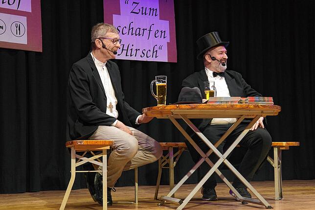 Bild 29: Närrische Stimmung in Kluftern: Bilder vom Zunftabend mit Göhrelöchner, Widerwurz und Schlossbur
