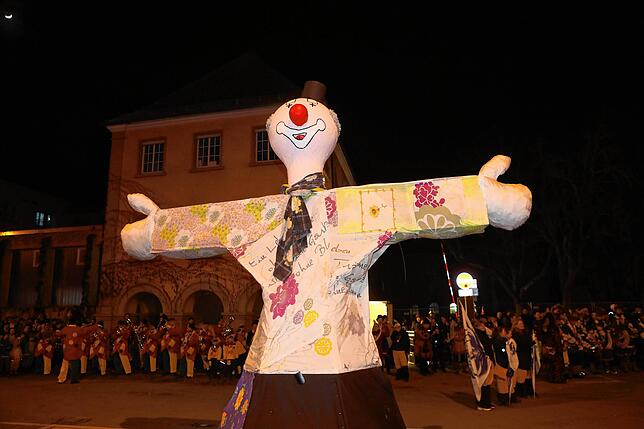 Bild 21: Der letzte Akt &ndash; Verbrennung der Fasnacht auf dem Stephansplatz 2024 (2)