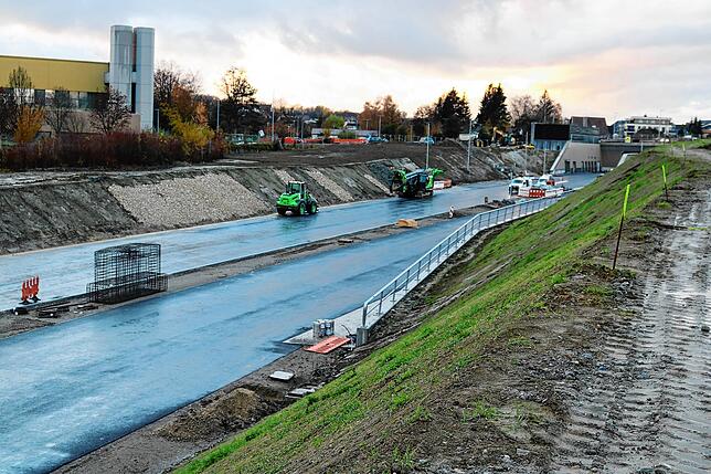Bild 15: Wie sieht es derzeit auf der B-31-Baustelle aus?