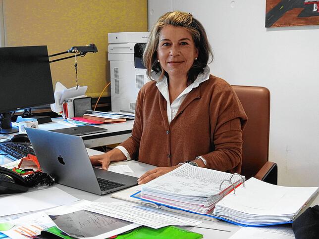 Lisa Bosch, Schulleiterin der Robert-Schuman-Realschule Bild: 4. April 2022