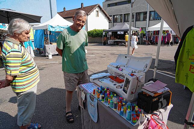 Bild 6: Bunte Vielfalt auf dem Marktplatz
