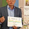 Fachbereichsleiter Rudolf Mager bei der Austellungseröffnung in der Schramberger Mediathek, wo Studenten ihre Pläne zur Stadtentwicklung ...