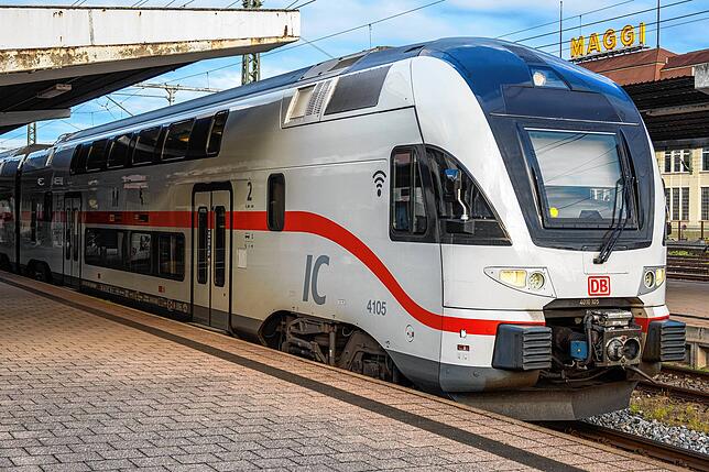 Nicht mehr auf der Gäubahn im Einsatz: Die Kiss-Züge von Stadler.