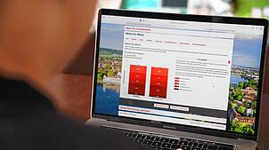 (Archivbild) Die Initiative startete kurz vor Weihnachten 2022. Teil des Projekts war auch der CO2-Rechner, der Interessierten eine ...