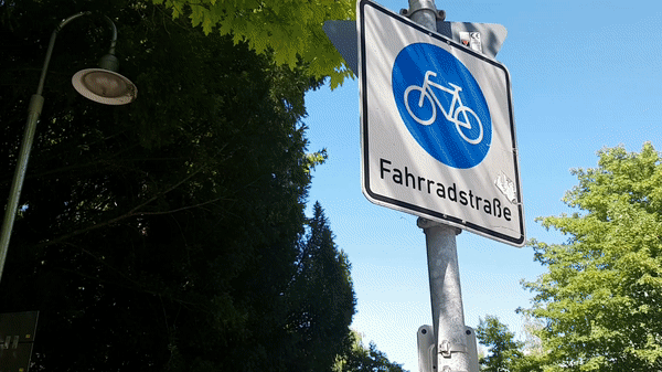 Bild : Der Preis des Glücks: Könnte die neue Radstraße im Paradies für Ärger sorgen?
