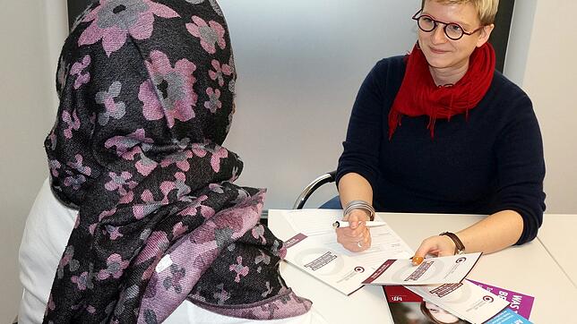 Ann-Dorothee Zühlke, Mitarbeiterin des Frauen- und Kinderschutzhauses Kreis Waldshut und verantwortlich für das Projekt &bdquo;Second ...