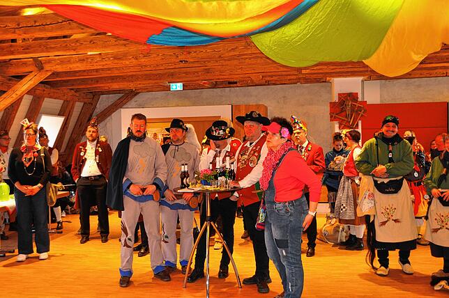 Bild 6: Alle Bilder vom Zunftmeisterempfang der Historischen Narrenzunft