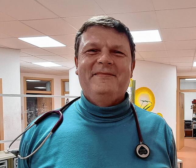 Dirk Hildebrandt von der Blumberger Gemeinschaftspraxis Scherzinger und Humbach.
