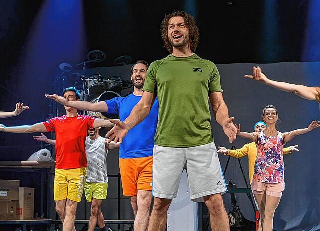 Bild 16: Bilder von den Proben im Gloria Theater zum neuen Musical Tommy Tailors Traumfabrik