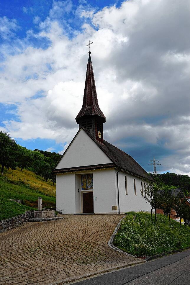 Die Kapelle St. Joseph in Schmitzingen ist dem Schutzheiligen der Handwerker gewidmet.
