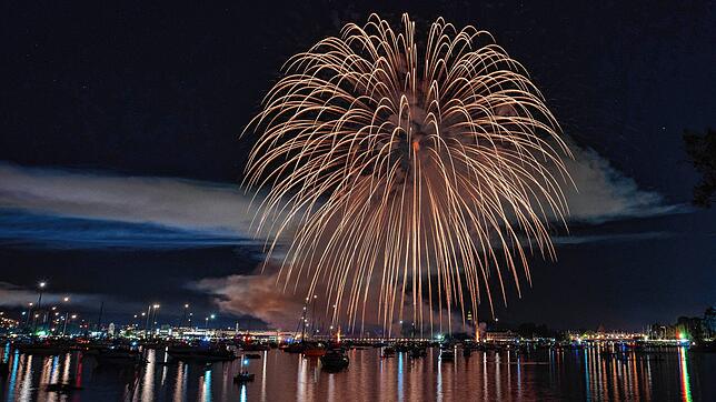 Bild 11: Seenachtfest Konstanz 2024: Die schönsten Fotos vom spektakulären Feuerwerk am Bodensee