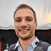 Benjamin Kimmich, Einsatzleiter der Polizei beim Southside 2024.
