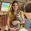 Annika Elser ist überglücklich, dass ihre verschwundene Katze Betty seit Muttertag wieder bei ihr ist.