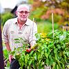 René Dittrich ist stolz auf alles, was in seinem Garten gedeiht, zum Beispiel Paprika. Er aß schon lange vor steigenden ...