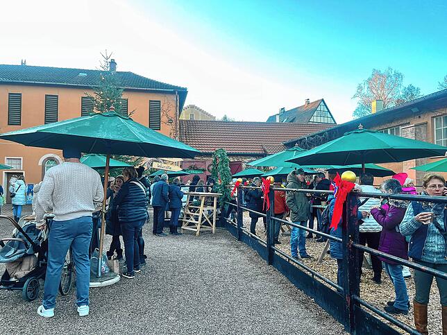 Bild 10: Freitag im weihnachtlichen Marstall: Freude, Geselligkeit und Weihnachtsflair