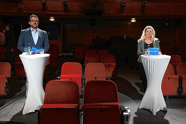 Moderation: Markus Baier (Redaktion Bad Säckingen) und Susann Duygu-D‘Souza. (Redaktion Waldshut).