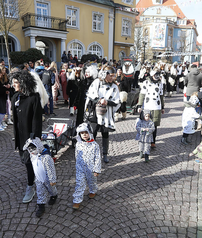 Bild 23: Bilder vom Kinderumzug in der Donaueschinger Innenstadt