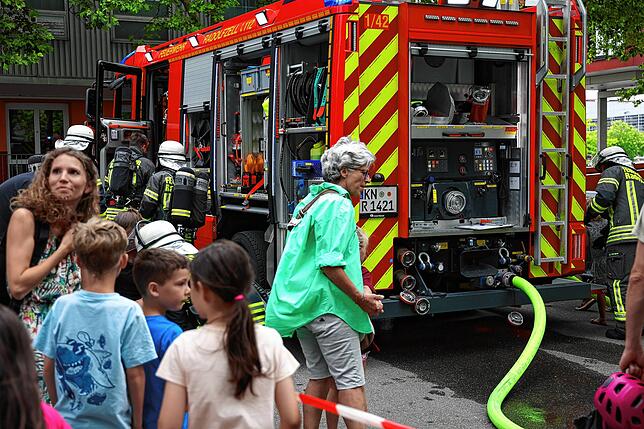 Bild 8: Bilder der Schauübung von Radolfzeller Hilfsorganisationen