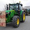 Klare Botschaft: Ohne Bauern keine Zukunft. Mehr als 500 Landwirte nahmen am Montag bei einer Kundgebung in Mühlhausen-Ehingen teil.