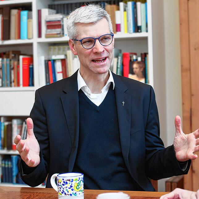 „Mein Beruf ist sehr erfüllend und ein großes Geschenk“, sagt Pfarrer Michael Teipel.