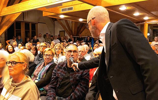 Bild 8: Alle Bilder der Veranstaltung und den KandidatInnen der SK-Podiumsdiskussion in Daisendorf