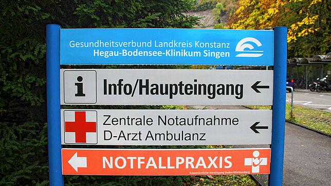 Die Notfallpraxis am Singener Krankenhaus muss ihre Öffnungszeiten stark einschränken.