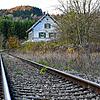 Diese Haltestelle am alten Bahnhof Mühlingen-Zoznegg (Archivbild) soll reaktiviert werden. Ein Tag der Schiene soll zeigen, wo Bedarf ...