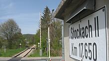 Hier könnten in einigen Jahren wieder Züge im Nah-, Fern- und Güterverkehr rollen: Die Ablachtalbahn führt von Stockach nach Mengen. ...