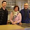 Die Familie Gillner (von links: Justin, Angela und Peter, es fehlt Sohn Kevin), hauchen dem Gasthaus Adler in Allmendshofen wieder neues ...