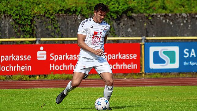 Sichert einen Punkt: Mit einem Traumtor gelang Felix Baumgartner – hier ein Archivfoto – der Ausgleich für die SG Höchenschwand beim FC ...