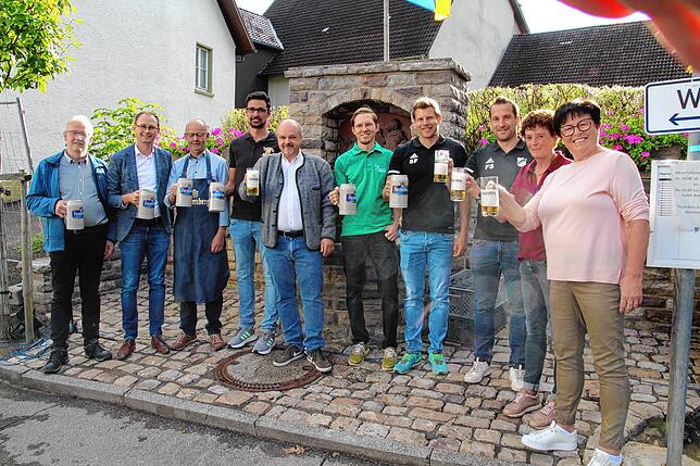 Bild 10: So schön war es auf dem Brunnenfest in Döggingen