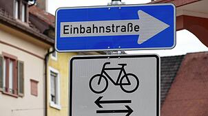 Die Hebelstraße Schopfheim ist seit Jahren eine Einbahnstraße. Archivfoto: André Hönig