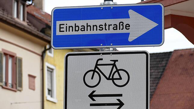 Die Hebelstraße Schopfheim ist seit Jahren eine Einbahnstraße. Archivfoto: André Hönig