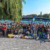 Viele Hände helfen bei der Aufräum-Aktion Rhine Clean-Up dabei, den Seerhein, hier am Herosé-Park, von Müll zu befreien. Voll sind nach ...