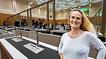 Das Oberlandesgericht Stuttgart: Hier beginnt am 29. April der erste von drei parallel laufenden Prozessen gegen mutmaßliche Mitglieder ...