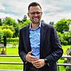 OB-Kandidat Johannes Henne im Gespräch mit dem SÜDKURIER.