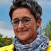 Edith Heppeler, Geschäftsführerin der LGS GmbH, nach der Eröffnung der Landesgartenschau.
