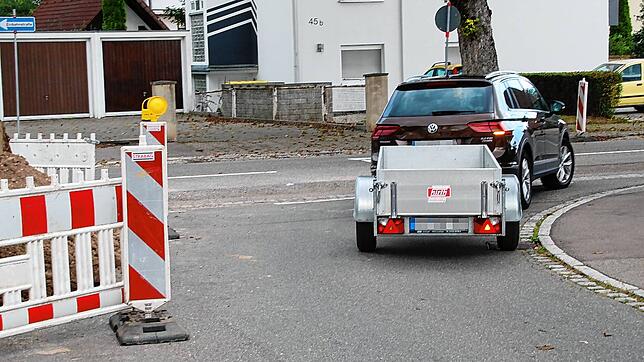 Aus der Bühlstraße geht es nach rechts nach Hüfingen. Unabhängig davon, ob hier ein Anwohner fährt oder ein Durchreisender: So lässt ...