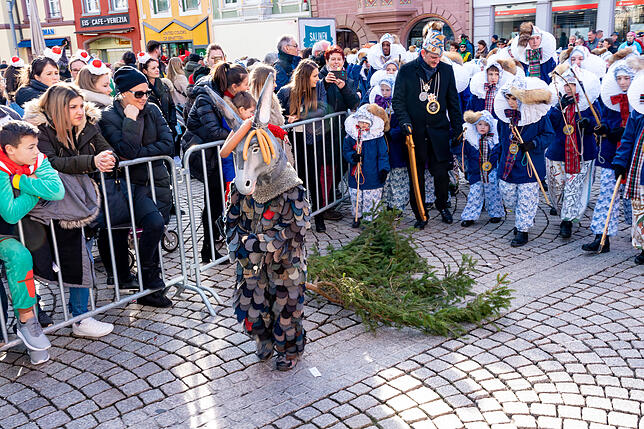 Bild 15: Bilder vom großen Kinderumzug in VS-Villingen am Schmotzigen &ndash; Teil 3