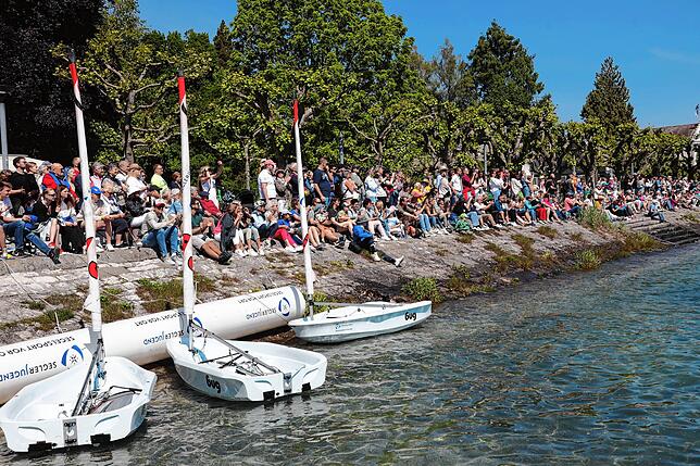 Bild 14: Spektakulär! Die besten Fotos der Wasserski-Show im Konstanzer Trichter