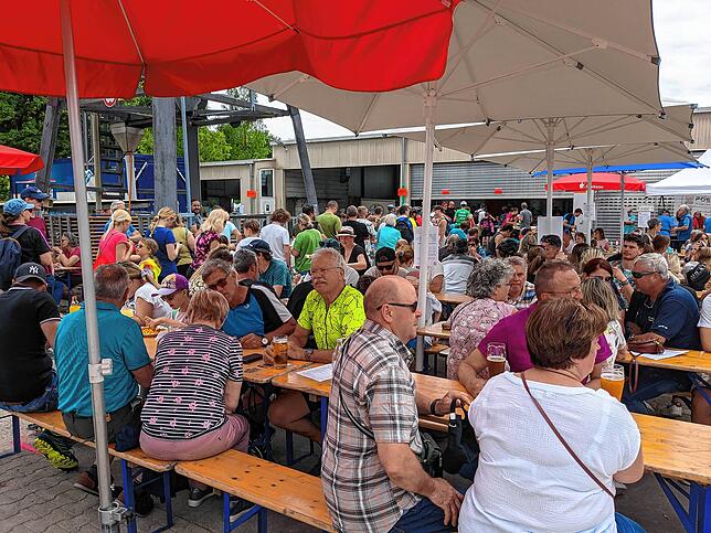 Der Festplatz in Gottmadingen kam sowohl bei den Teilnehmern als auch anderen Besuchern gut an.