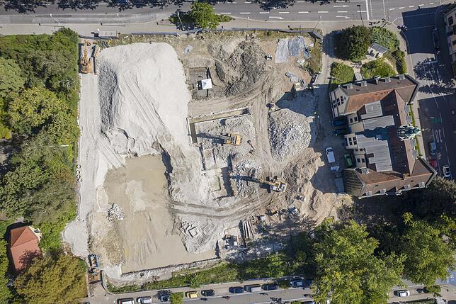 Bild 4: Wie steht es eigentlich um die Baustelle Laubenhof? Wir zeigen Ihnen die Arbeiten mit exklusivem Videomaterial aus der Luft