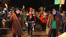 Bild : 21. Nachtumzug der Wolfbach-Rolli: Fasnet beginnt mit Vollgas