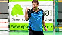 Hat bislang allen Grund, mit seiner Mannschaft zufrieden zu sein: TV Villingens Trainer Sven Johansson. Bild: Joachim Klein