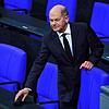 Olaf Scholz im Bundestag. Der Kanzler will trotz des Ampel-Aus wichtige Projekte noch durchs Parlament bringen