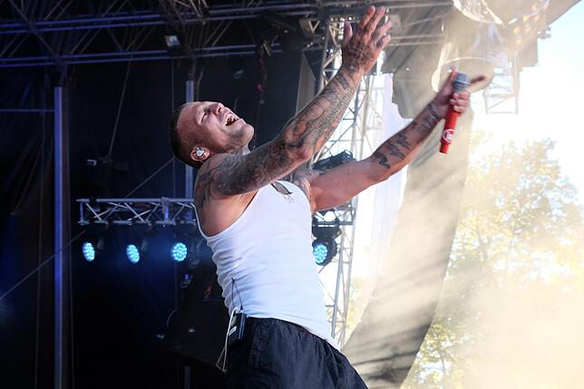 Bild 13: Bilder vom Konzert: Kontra K auf dem Hohentwielfestival