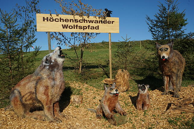 Den Höchenschwander Wolfspfad baute der Tennisverein Höchenschwand.
