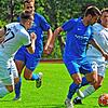 Bei der Neuauflage des letztjährigen Pokalspiels könnten Sime Fantov (am Ball) vom FC Neustadt und Leon Albrecht vom FC 08 Villingen ...